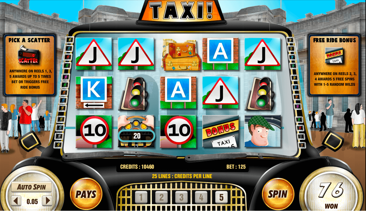 Jeu de casino Taxi de Amaya: mode de fonctionnement